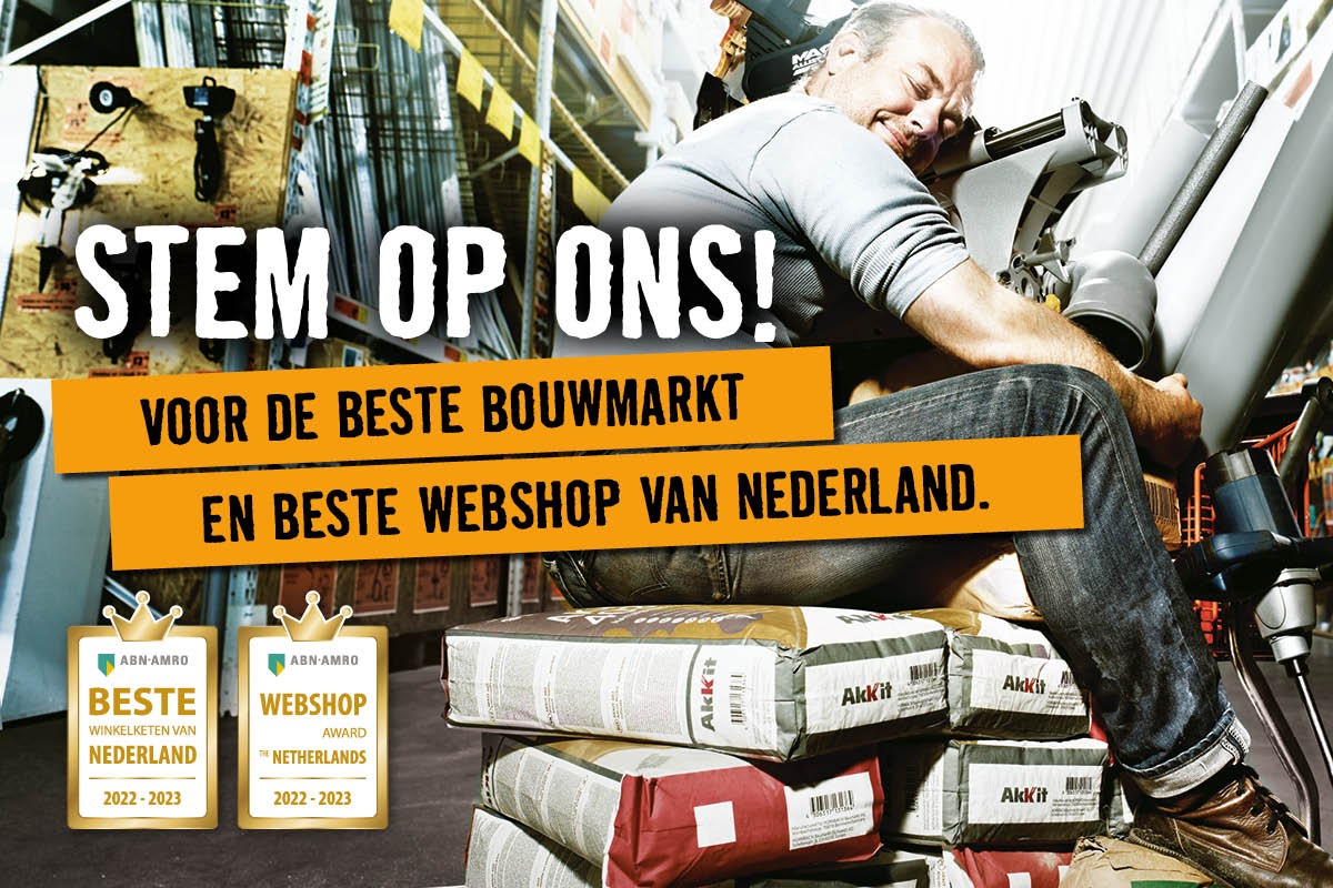 Stem op ons! Voor de beste bouwmarkt en beste webshop van Nederland . HORNBACH 