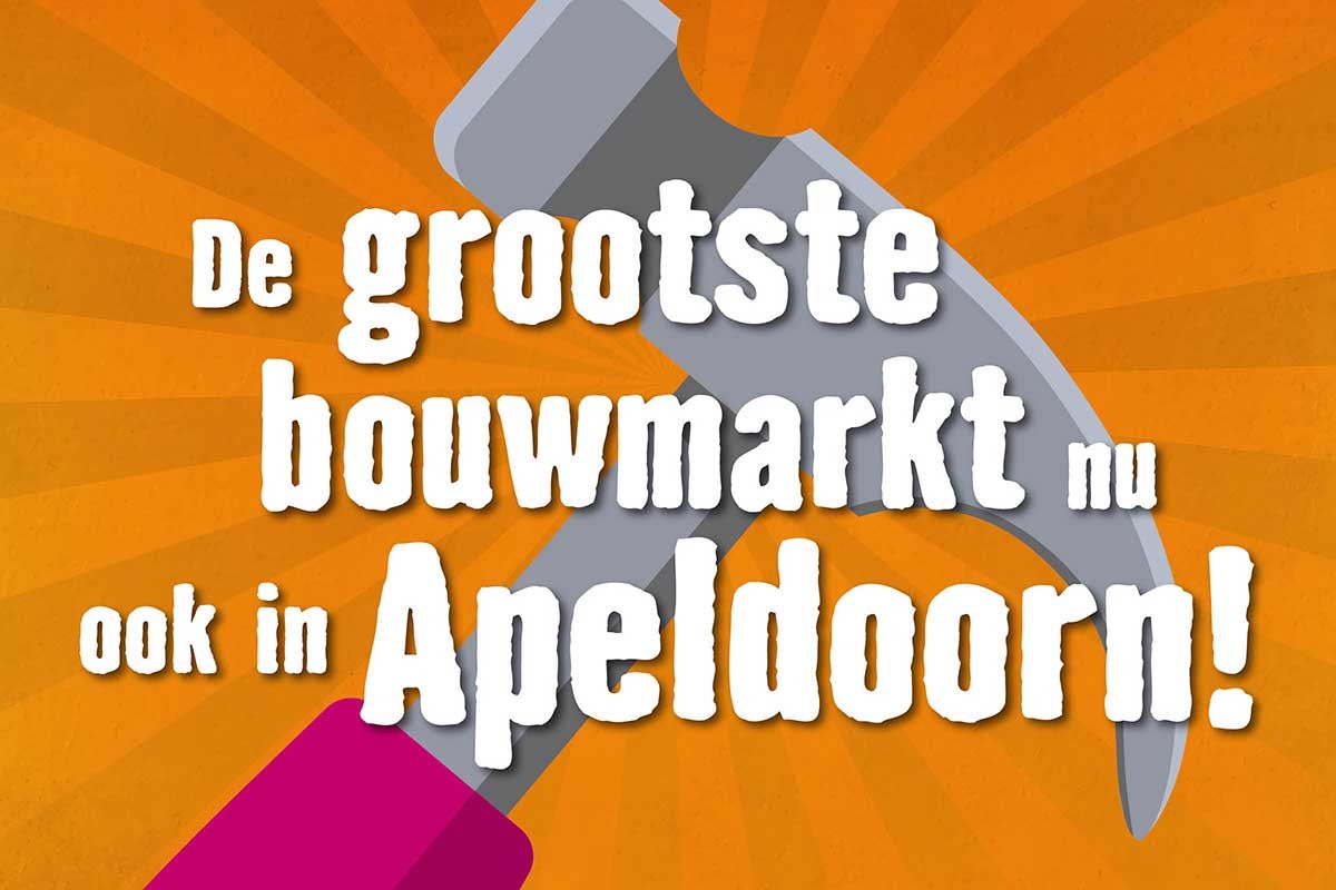 Nieuwe vestiging bouwmarkt HORNBACH Apeldoorn sinds 13 oktober 2021 geopend 