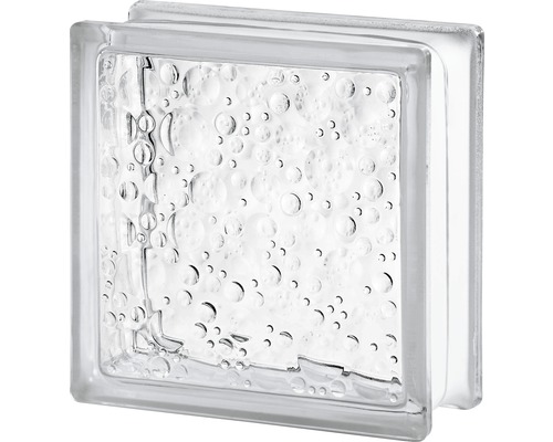 gaan beslissen kleinhandel onwetendheid Glazen bouwsteen regendruppels wit 19 x 19 x 8 cm kopen! | HORNBACH