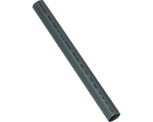 PIPELIFE Elektrabuis PVC slagvast 19 mm 3/4" grijs 2 m