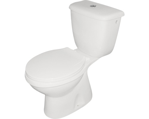 component meloen Beperkt Staand toilet met reservoir AO uitgang Toledo incl. wc-bril kopen bij  HORNBACH