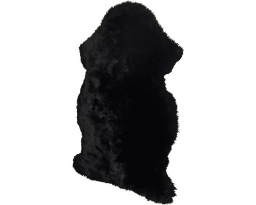 Schapenvacht zwart 90x60 cm