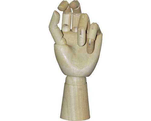 THE WALL Anatomische hand hout 30 cm