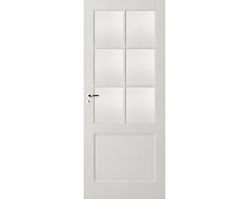 Enzovoorts Tomaat hout PERTURA Binnendeur 206 opdek links wit gegrond 83x201,5 cm kopen bij  HORNBACH