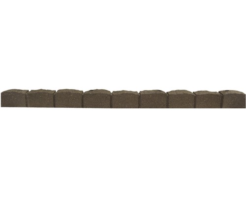 Grasrand steenoptiek bruin 119x8,25 cm