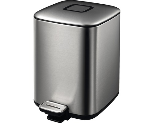 EKO Pedaalemmer Regent mat RVS 6 l EKO Pedaalemmer Regent mat RVS 6 l
