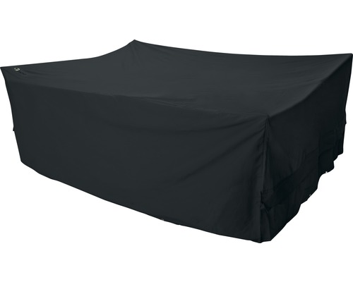 Beschermhoes voor loungeset groot zwart 220x320x80 cm kopen! | HORNBACH