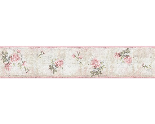 A.S. CRÉATION Behangrand papier 95665-1 Only Borders rozen roze/beige 5 m x 13 cm