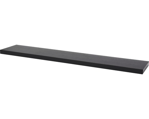 DURALINE Wandplank XL4 118x23,5 cm - 38 mm zwart eiken
