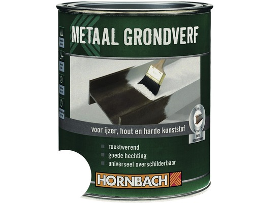 HORNBACH Metaal grondverf mat wit 375 ml