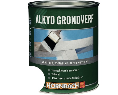 HORNBACH Alkyd grondverf wit 350 ml