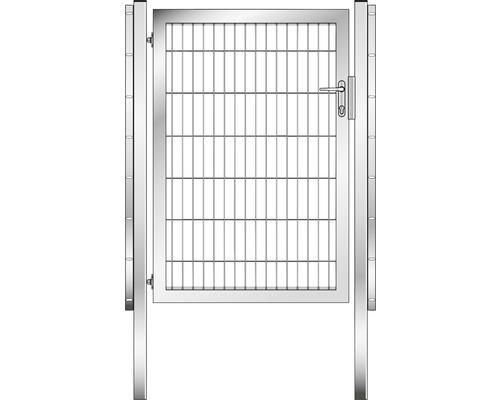Geldschieter personeel Klassiek GAH.ALBERTS Gaaspaneel enkele poort thermisch verzinkt 100x140 cm  (inclusief palen 6x6 cm) kopen! | HORNBACH
