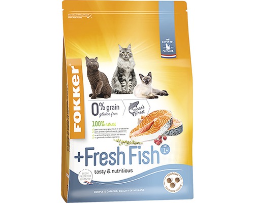 FOKKER Kattenvoer fresh fish 7 kg