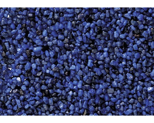 Aquariumgrind 2 - 3 mm blauw/zwart 5 kg