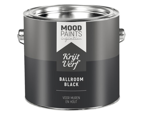 MOODPAINTS Krijtverf ballroom black antraciet 2,5 l