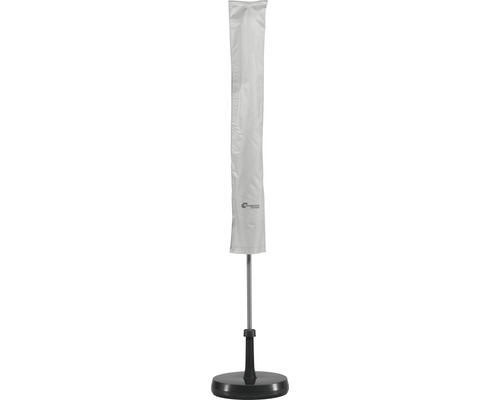 SCHNEIDER Beschermhoes voor parasol met maximale diameter 200 cm, polyester grijs