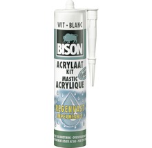 BISON Acrylaatkit regenvast wit 310 ml-thumb-0