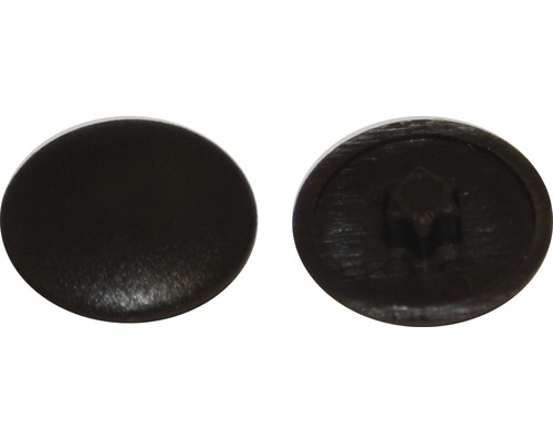 DRESSELHAUS Afdekkap voor Torxschroef T25 Ø 13,5 mm kunststof zwart, 200 stuks