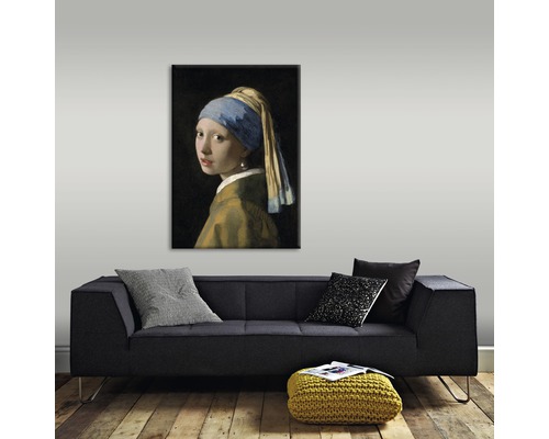 ART FOR HOME canvas Meisje met de parel 70x100 cm kopen! | HORNBACH