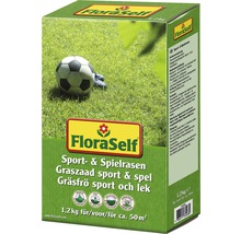 FLORASELF® Graszaad Sportgazon & Speelgazon 1,2 kg 50 m²-thumb-0