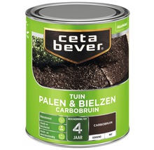 CETABEVER Tuinbeits palen & bielzen carbobruin 750 ml-thumb-0