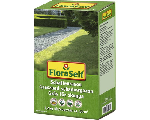 FLORASELF® Graszaad Schaduwgazon 1,2 kg 50 m²