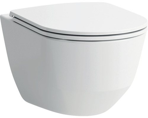 LAUFEN Spoelrandloos toilet PRO incl. softclose wc-bril slimseat met quick-release