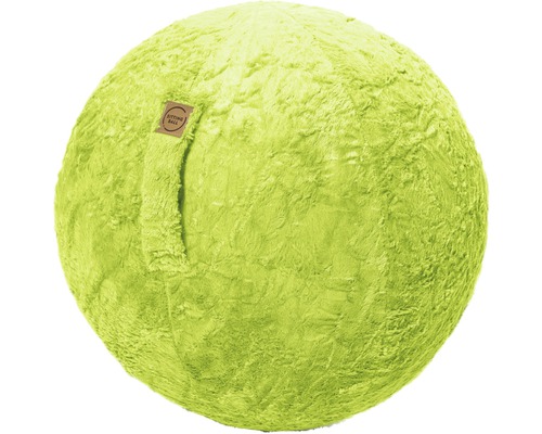 SITTING BALL Zitbal Fluffy groen ø 65 cm
