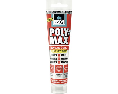 BISON Poly Max® crystal transparant hangtube 115 g-0