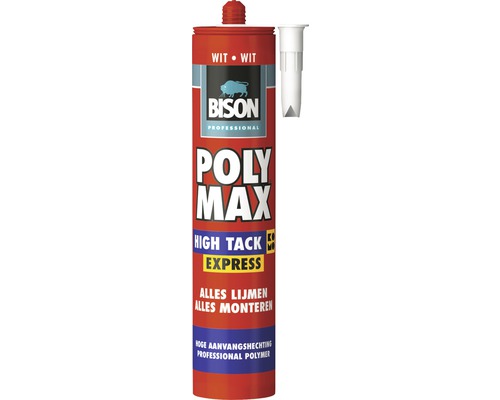 BISON Professional Poly max® high tack express wit 435 g