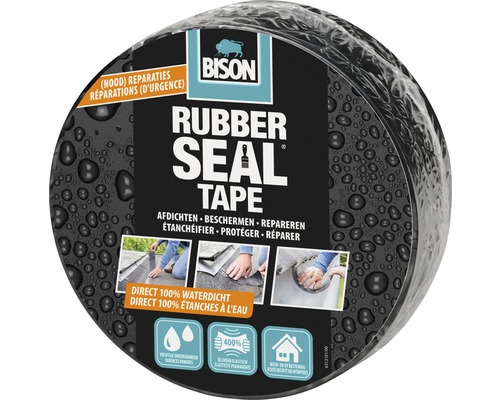 BISON Rubber seal tape 75 mm x 5 mm