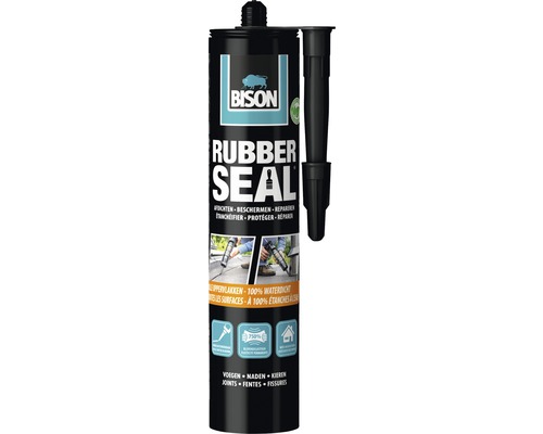 BISON Rubber seal zwart 310 g-0