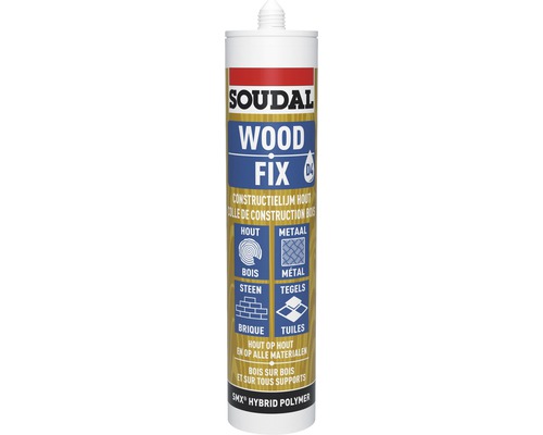 SOUDAL Wood Fix constructielijm 290 ml