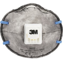 heel fijn Korting ergens bij betrokken zijn 3M Fijnstofmasker tegen geuren 9922C2N met ventiel, 2 stuks kopen! |  HORNBACH