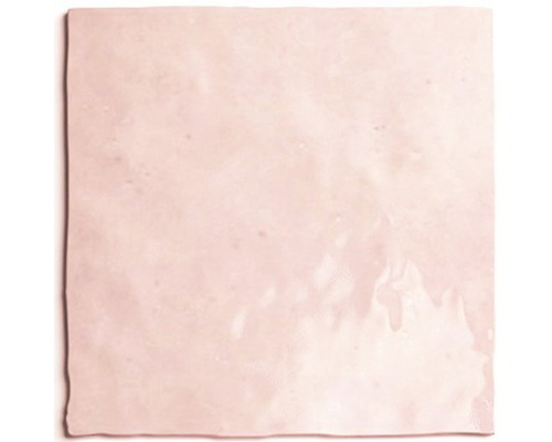 Wandtegel handvorm Rose Mallow roze 13x13 cm