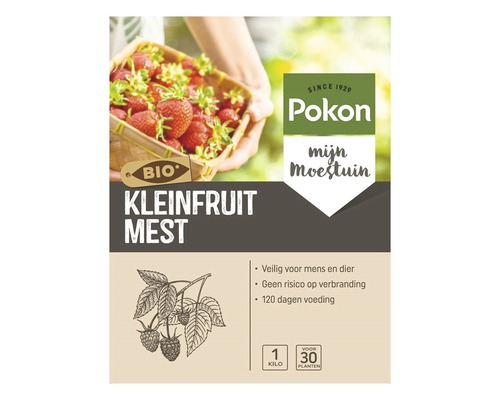 POKON Bio Kleinfruit mest 1 kg