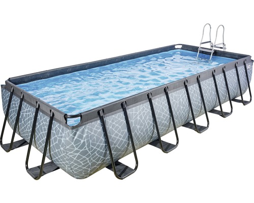 exit stone zwembad met filterpomp grijs 540 x 250 x 100 cm kopen bij hornbach
