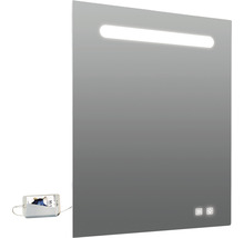 LED lichtspiegel Lina 60x80 cm anti-condens en dubbele USB aansluiting-thumb-0