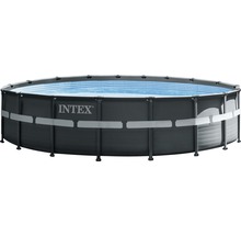 INTEX Opzetzwembad Ultra XTR rond grijs incl. zandfilterpomp en toebehoren, Ø 549 cm x 132 cm-thumb-2