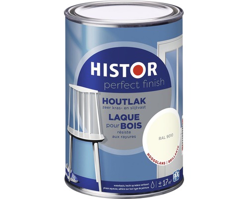 HISTOR Perfect Houtlak hoogglans 9010 1,25 l kopen bij HORNBACH