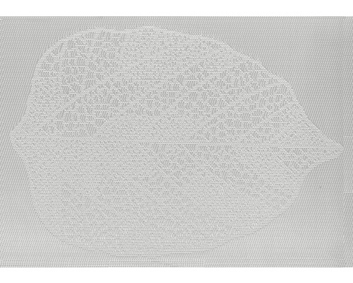 VENILIA Placemat blad zilver 30x45 cm