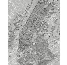 KOMAR Fotobehang vlies P033-VD2 NYC Map 200x250 cm-thumb-0