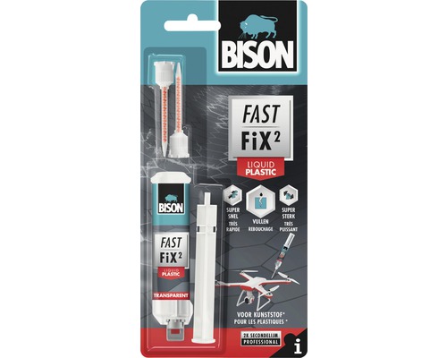 BISON Fast fix liquid plastic transparant 10 g-0