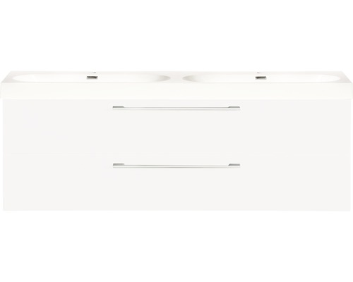 Dekbed Verwacht het huurling Badkamermeubel Somero 120 cm wit hoogglans kopen! | HORNBACH