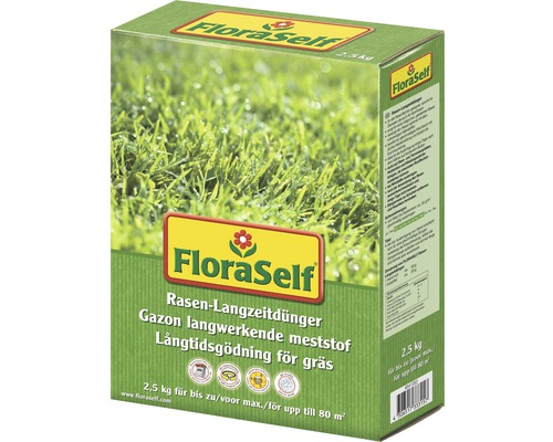 FLORASELF® Gazon meststof met langdurige werking 2,5 kg