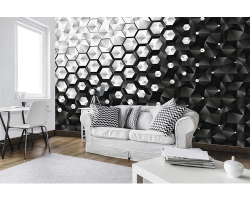 Regenachtig Wrijven impuls Fotobehang papier Hexagon 254x184 cm kopen! | HORNBACH