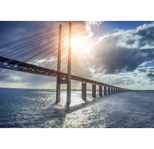 Fotobehang vlies The Oresund Bridge 254x184 cm-thumb-0