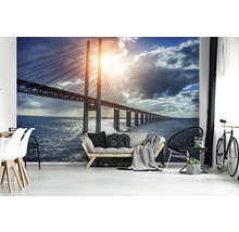 Fotobehang vlies The Oresund Bridge 254x184 cm-thumb-1