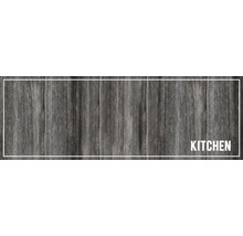 MD ENTREE Loper Cook&Wash Kitchen Wood antraciet 50x150 cm-thumb-0