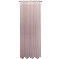 SOLEVITO Gordijn met plooiband Cambric roze 140x280 cm